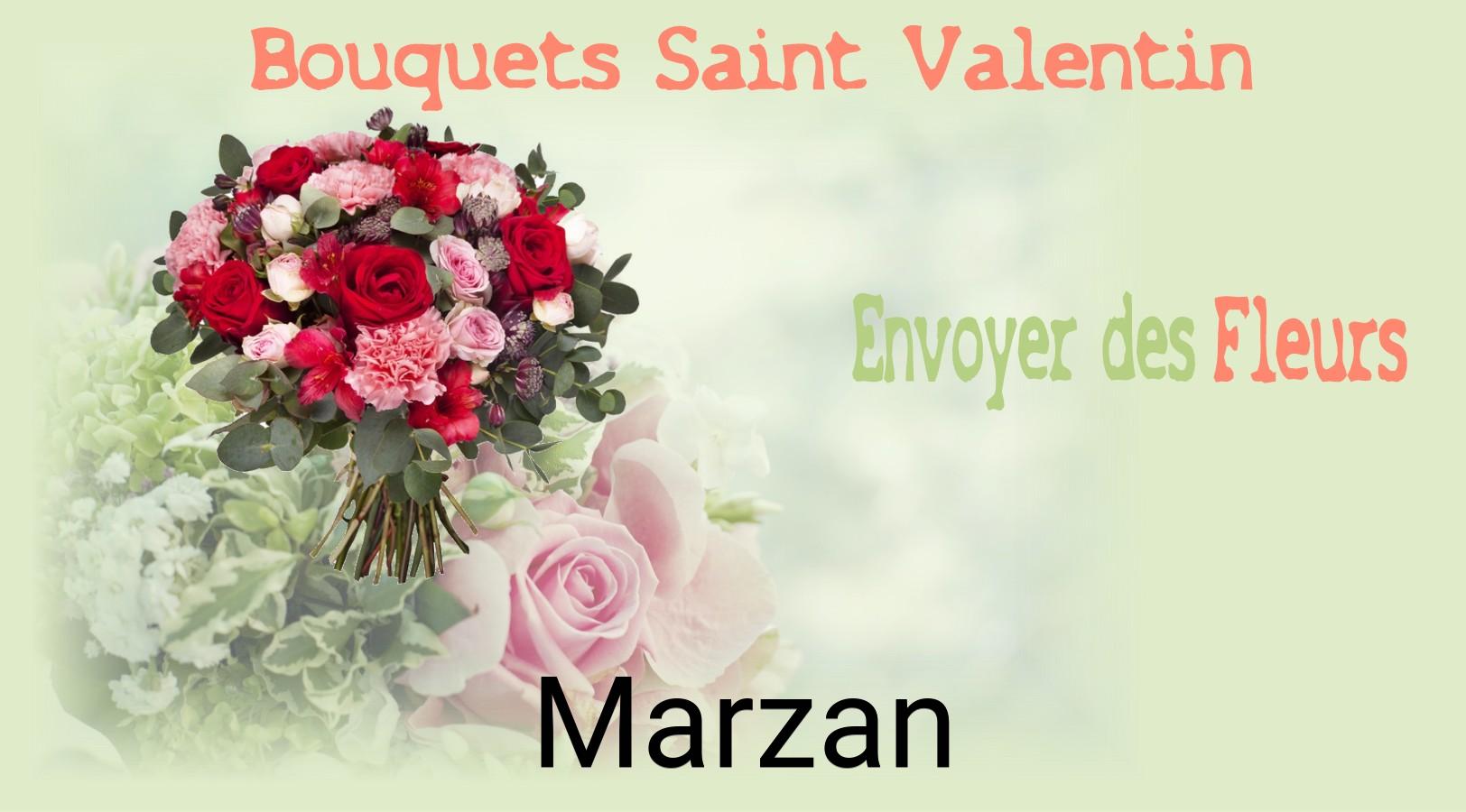 Roses de Saint-Valentin livrées à Marzan